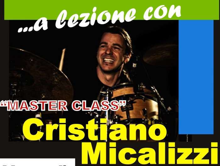 Master Class di batteria con Cristiano Micalizzi a Reggio Calabria